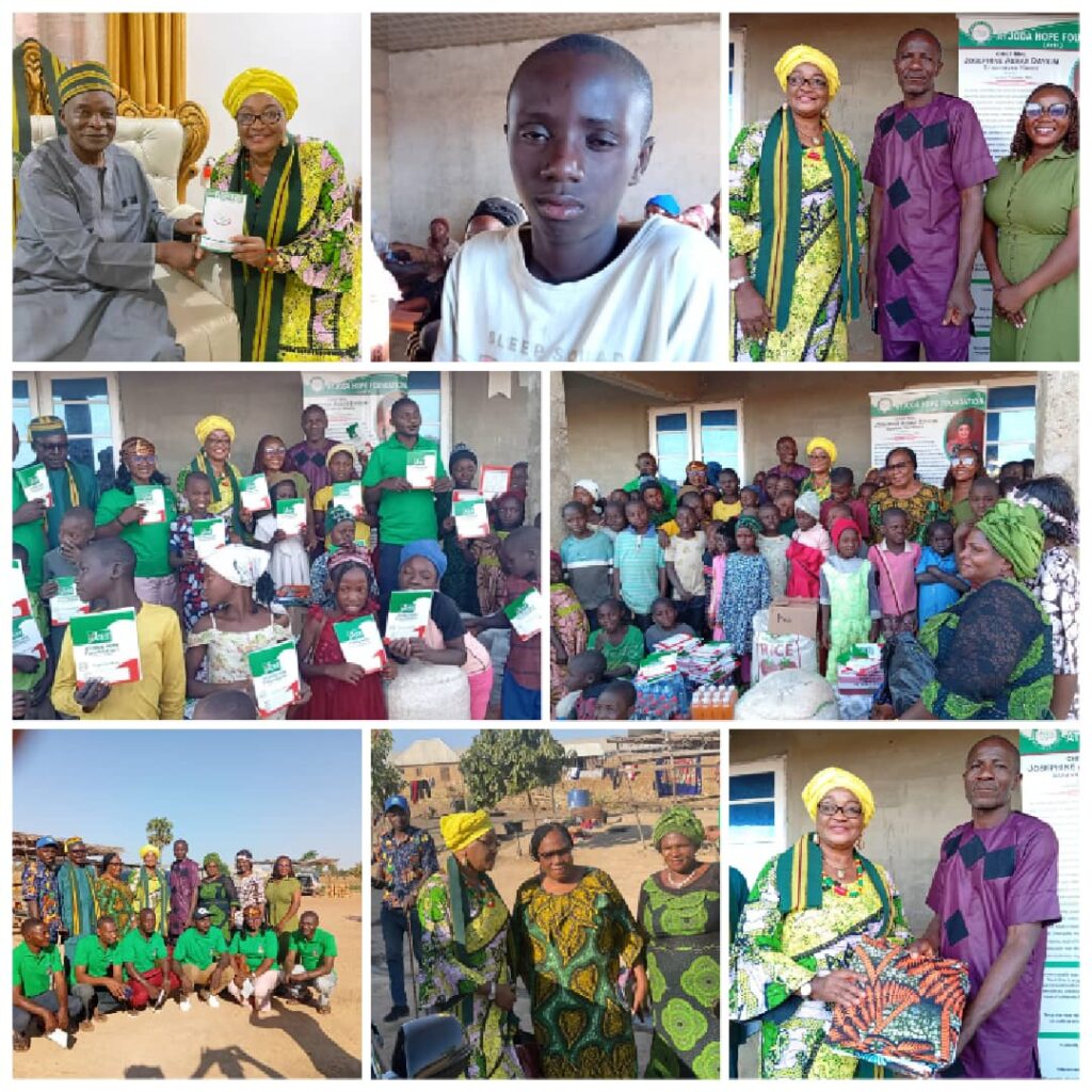 THE ATJODA HOPE FOUNDATION KICK-STARTS 2026 HUMANITARIAN OUTREACH TO TABITHA'S HUMANITARIAN ORPHANAGE HOME, PLATEAU STATE.